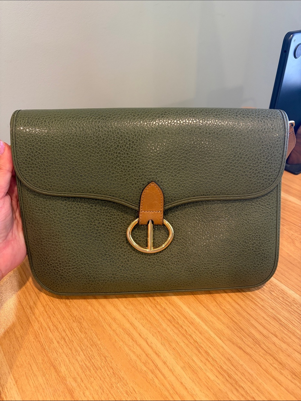 Pre-loved Vintage Christian Dior Leather Shoulder bag - Picture 2 of 13